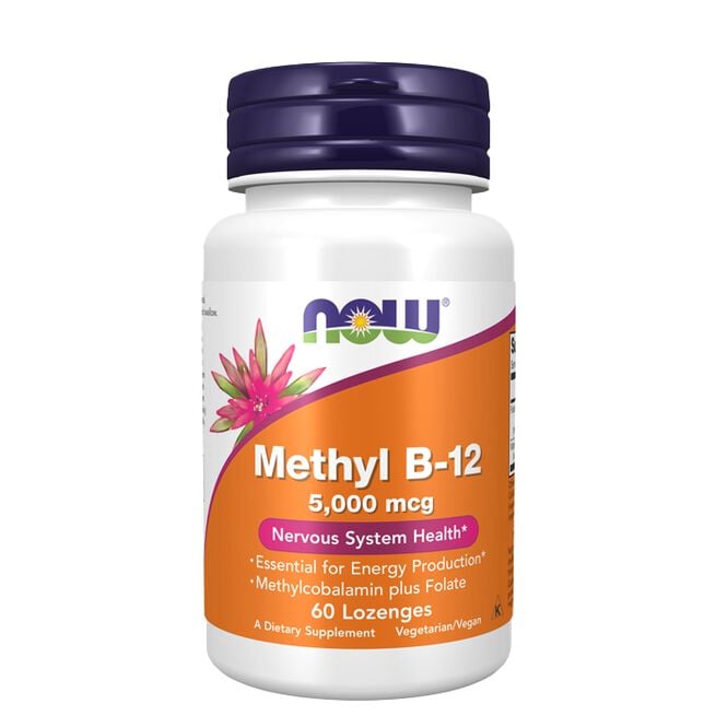 Methyl B-12 5000 mcg Vegansk 60 pastiller