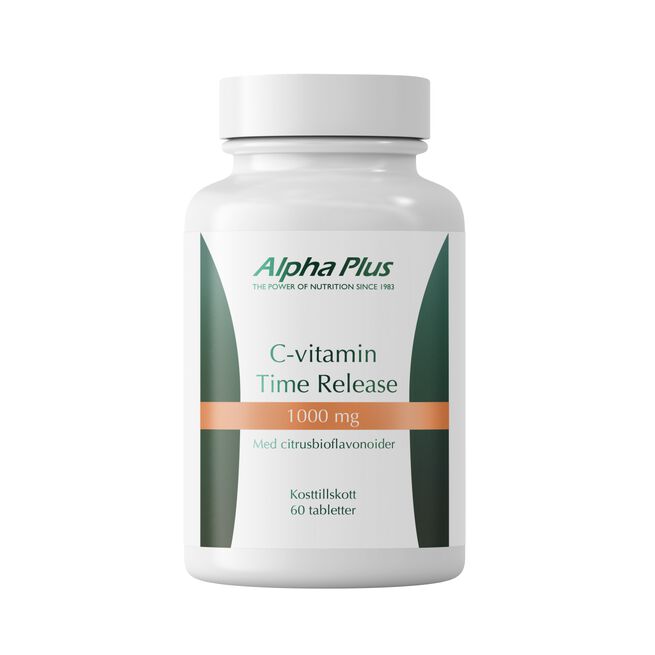 C-vitamin Time Release 1000mg 60 tabletter