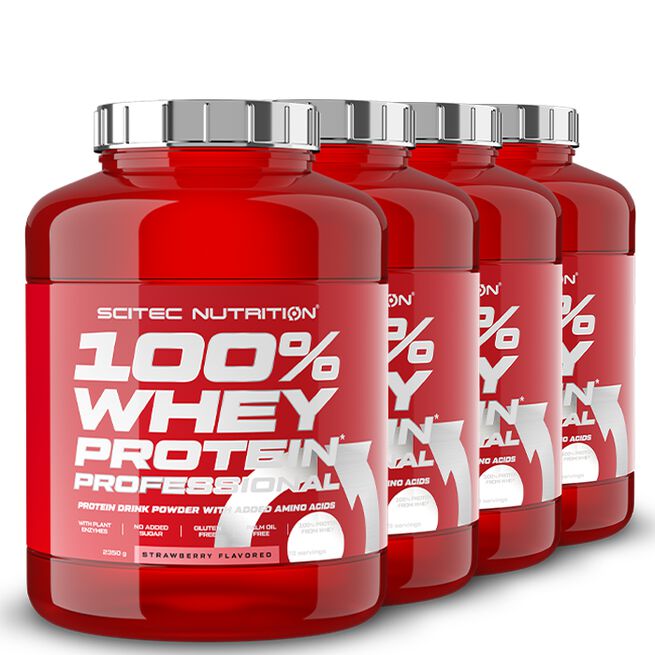 BIG BUY 4 x 100% Valleprotein Professionelt Valleprotein 2350 g