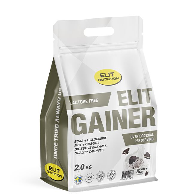ELIT Gainer Laktosefri 2 kg Cookies ´n Cream