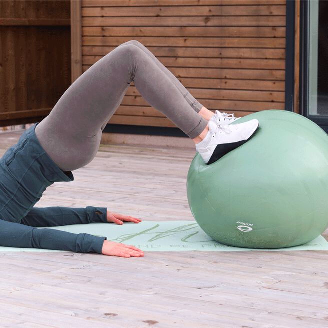 Pilates bold 65 cm Grøn