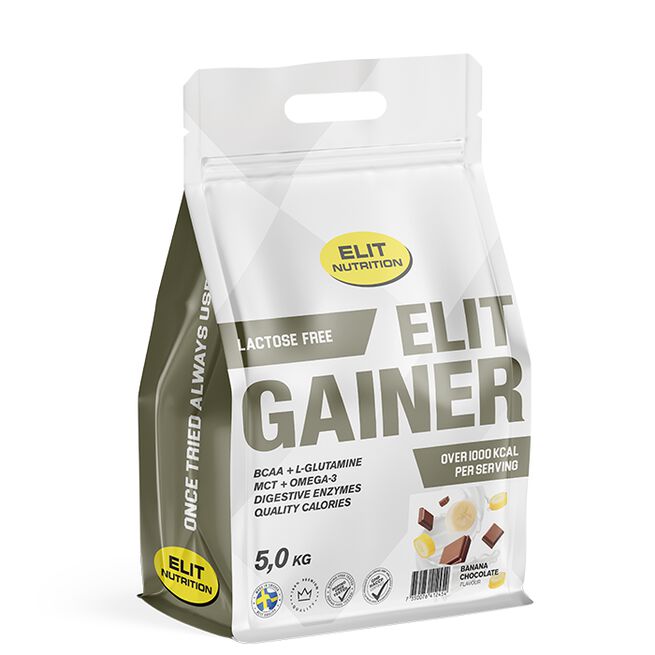 ELIT Gainer Laktosefri 5 kg Banana Chocolate