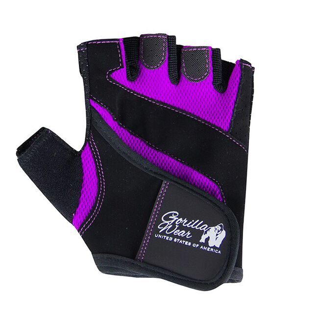Køb Women´s Gloves, black/purple - L - Bodystore.dk