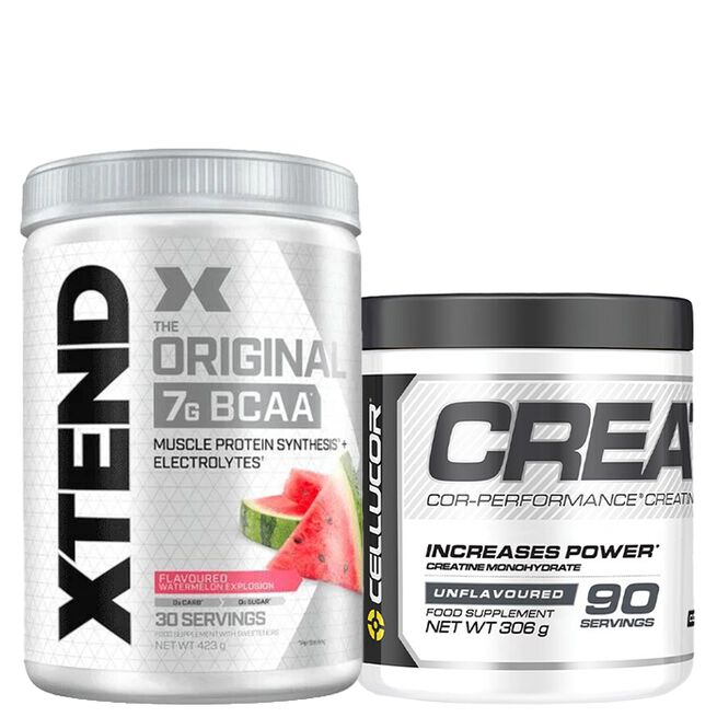 Xtend BCAA 30 portioner + COR-Performance Creatine 306 g