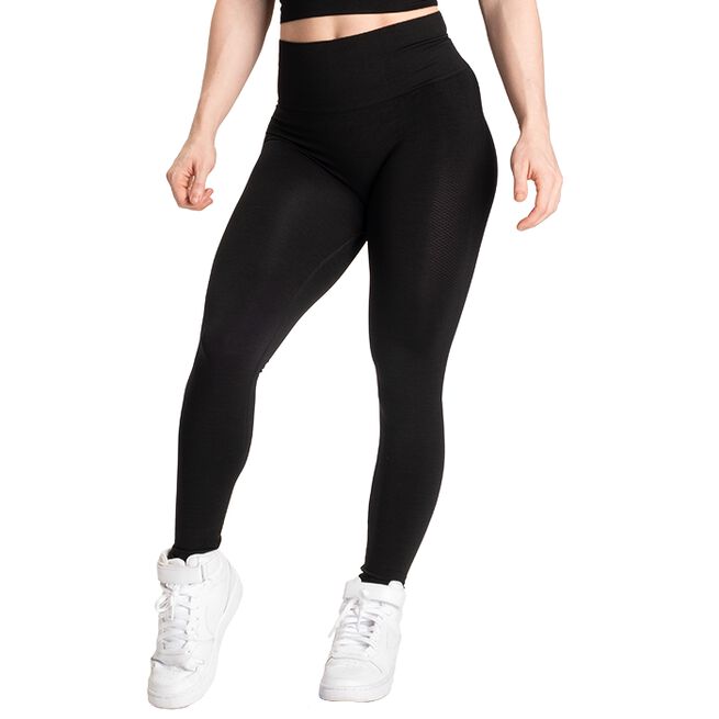 Better Bodies Rockaway Leggings v2, Black Melange