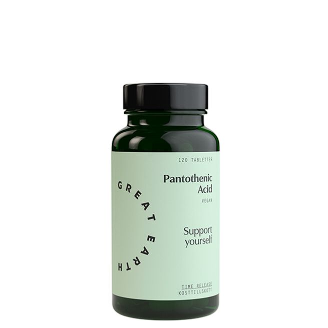 Pantothensyre Vitamin B5 120 tabletter