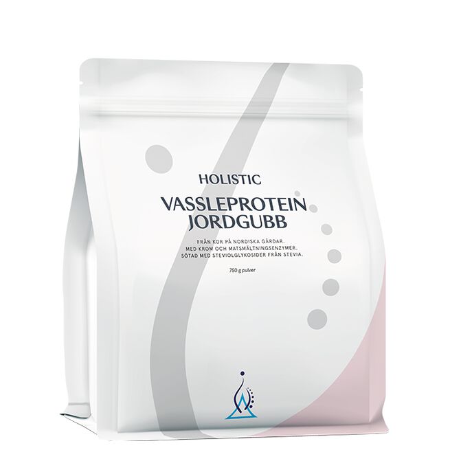 Holistisk Valleprotein 750 g Jordgubb