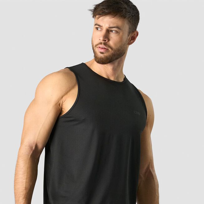 Stride Tank Top, Black