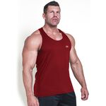 Chained Gym Stringer, Maroon, L 