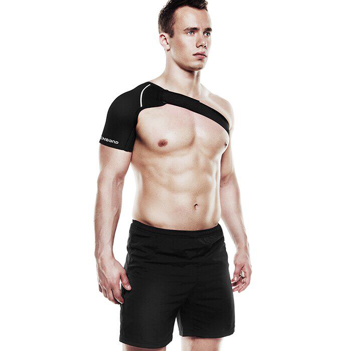 QD Shoulder Support, Left, 3mm, Black