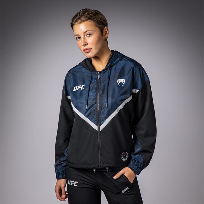 UFC Fusion by Venum Fight Week Women's Zip Hoodie Oceanic Blue