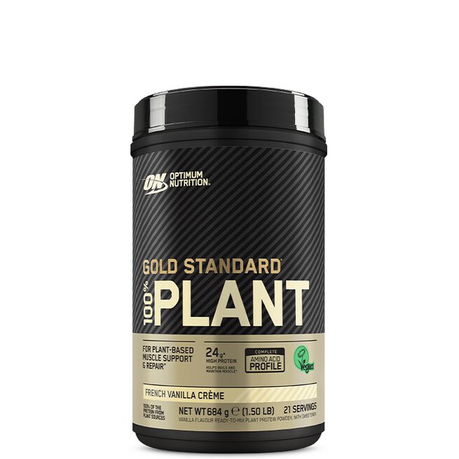 Gold Standard 100% vegansk planteprotein 684 g Vanilla