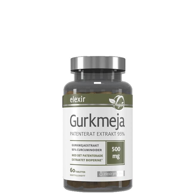 Gurkmeja 500 mg, 60 tabletter