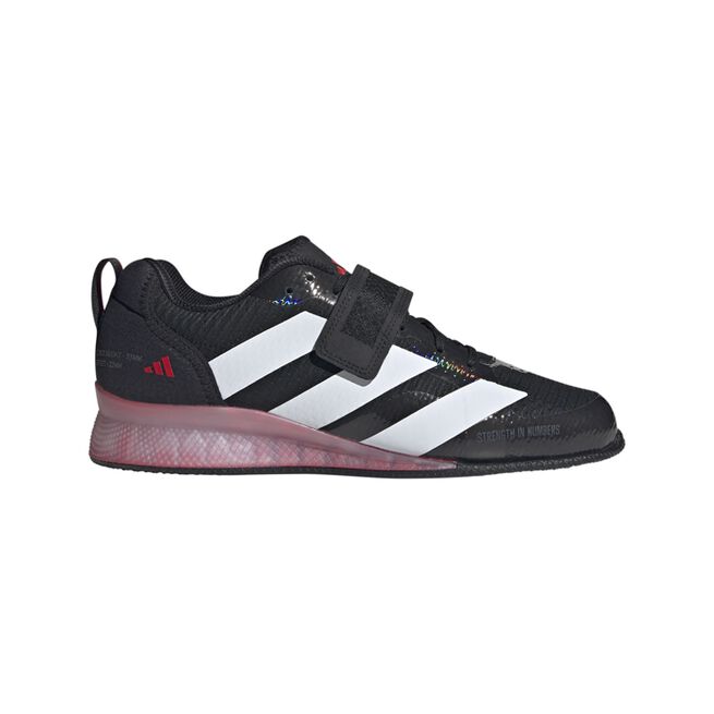 Adipower Weightlifting 3 Sko Sort Hvid/Rød