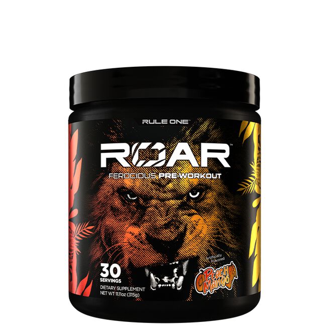 R1 Roar Electrolyte PWO 300 g Peach Mango
