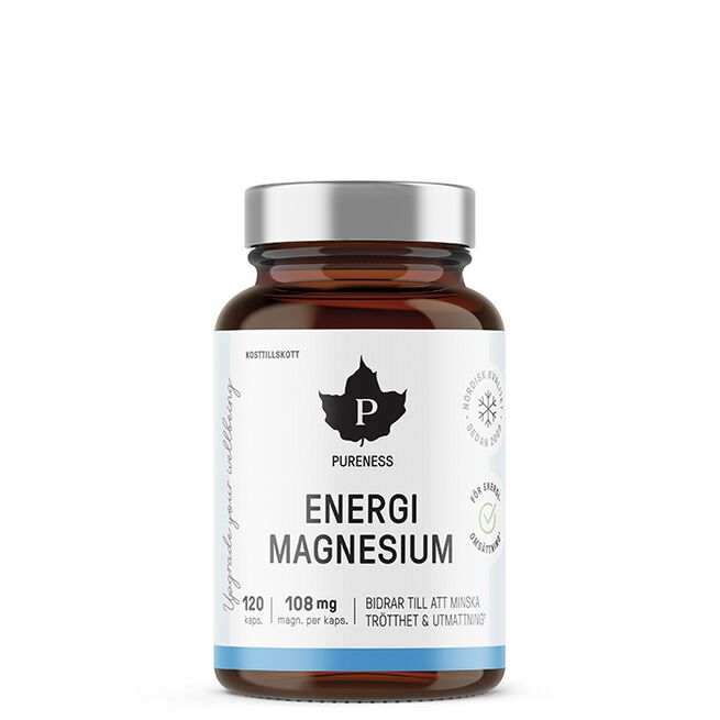 Energi Magnesium 120 kapsler