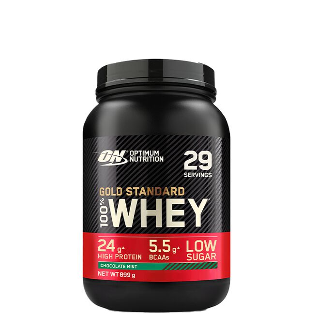 100% Whey Gold Standard Valleprotein 908 g Chocolate Mint
