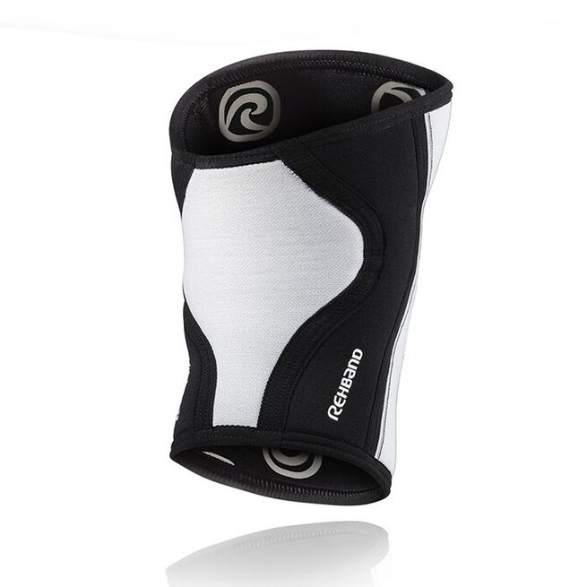 RX Knee Sleeve, 5mm, White/Black, XS 