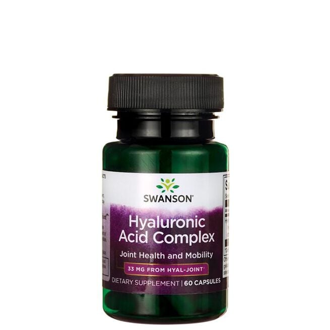 Hyaluronsyre Komplex 33 mg 60 kapsler.