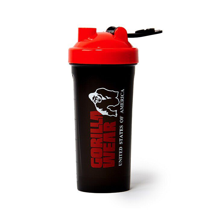 Shaker XXL Sort/R&oslash;d 1000 ml