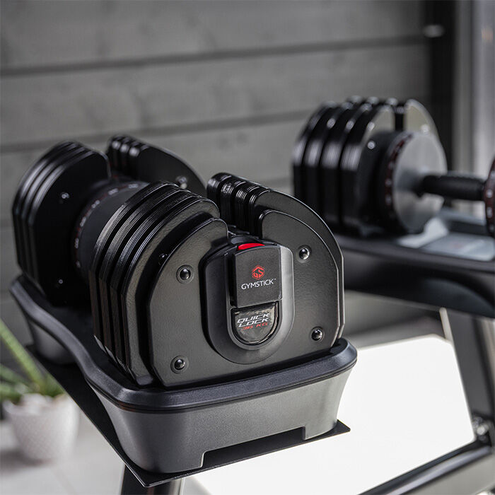 Gymstick Quick-Lock Justerbar H&aring;ndv&aelig;gt 36 kg