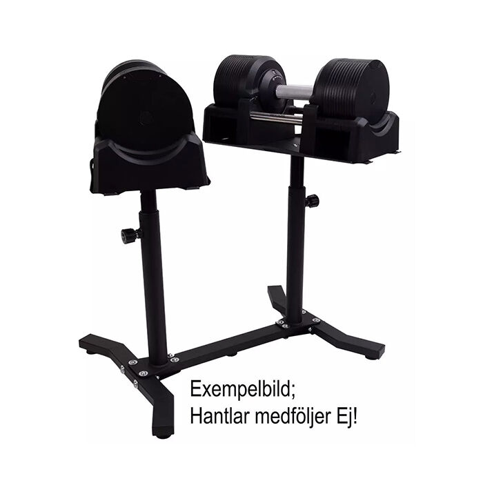 Stativ Justerbare H&aring;ndv&aelig;gte Sort