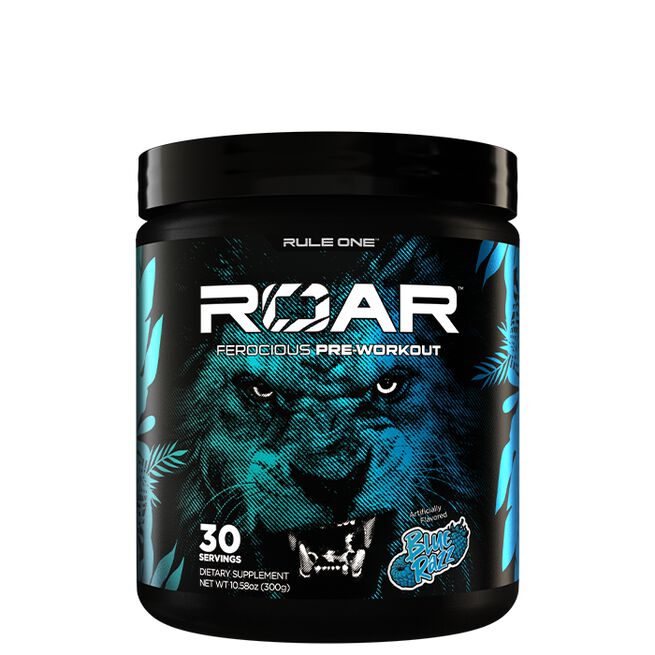 R1 Roar Electrolyte PWO 300 g Blue Razz