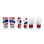 Fairtex BGV1, Boxing Gloves, Thai Flag, 10 oz 
