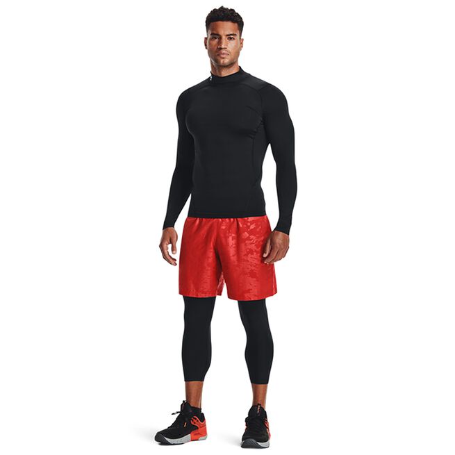 HeatGear Armour Langærmet Kompressionstrøje Sort