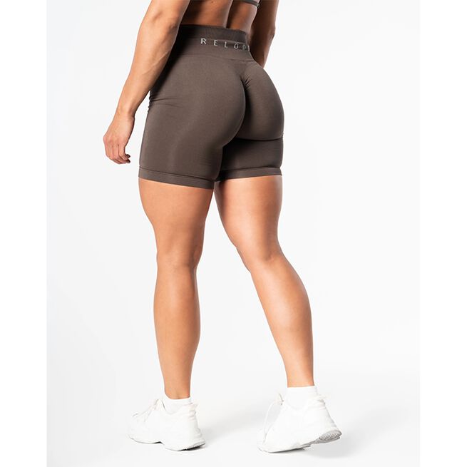 Prime Scrunch Shorts Brun