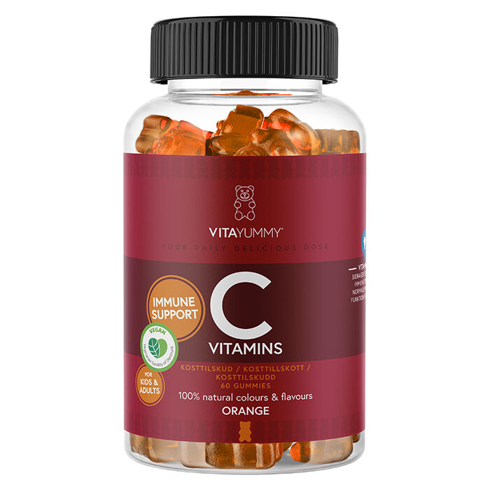 Vitamin C Appelsin 60 stk Orange