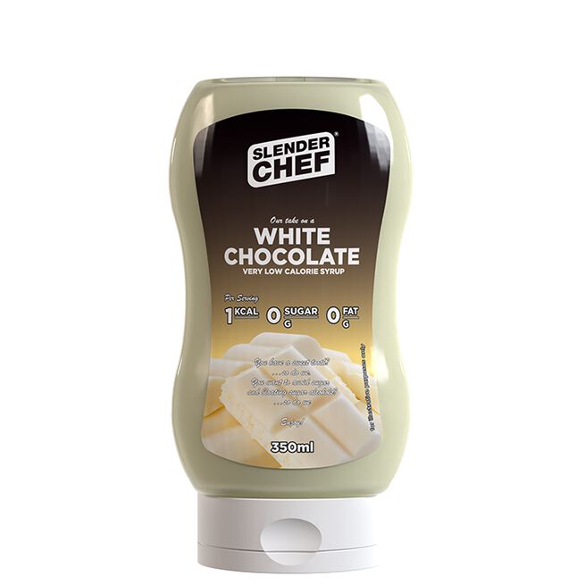 Kaloriefattig chokoladesauce 350 ml White Chocolate
