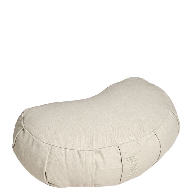 Meditationspude Halvmåne Beige