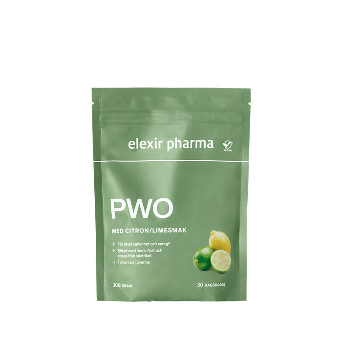 PWO Citron/Lime 300 gram Citron/Lime