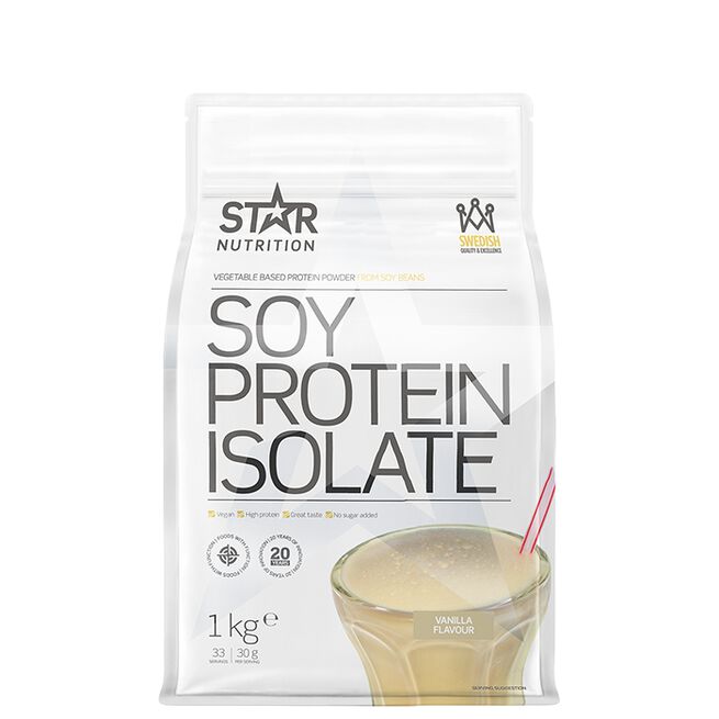 Sojaproteinisolat 1 kg Vanilla