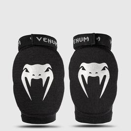 Venum Venum Kontact Elbow Pad, Black/Silver Kontact Albuebeskyttere Sort/Sølv