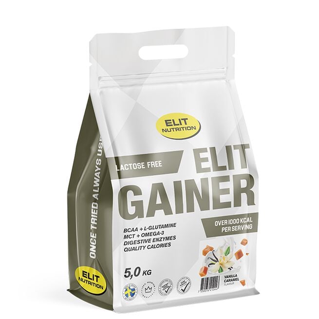 ELIT Gainer Laktosefri 5 kg Vanilla Caramel