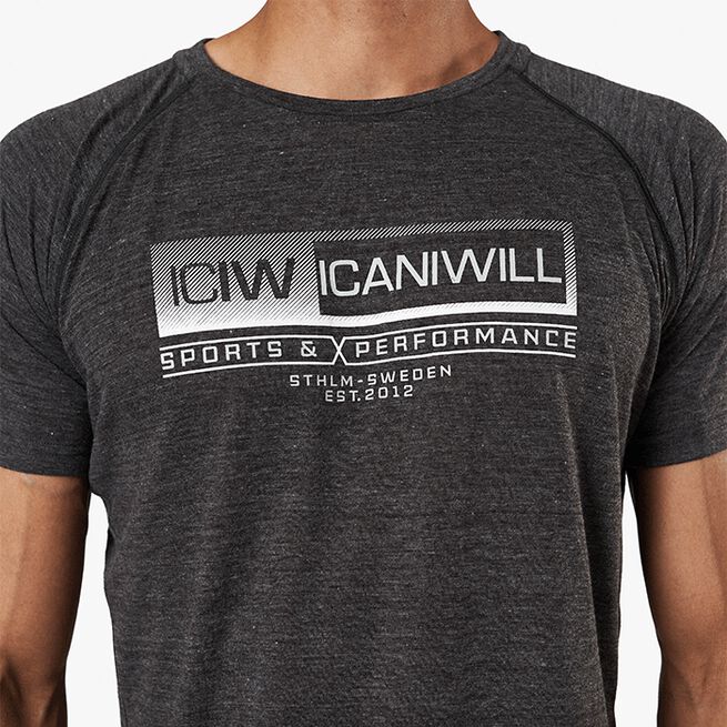 ICIW Perform Tri-blend Standard Fit T-shirt, GraphiteICIW Perform Tri-blend Standard Fit T-shirt, Graphite
