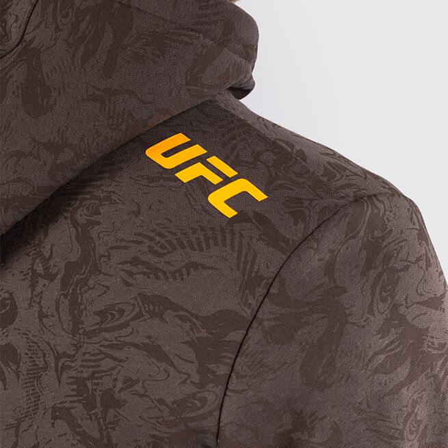 UFC Fusion by Venum Fight Week Men's Pullover Hoodie Earthen Brown