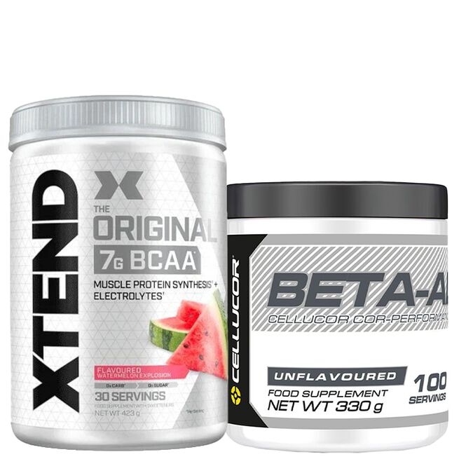 Xtend BCAA, 30 servings + COR-Performance Beta Alanine, 330 g 