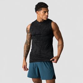 Sculpt Seamless Graphic Tank Top, Black, L  Sculpt Træningstop Sort