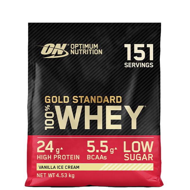 100% Whey Gold Standard Valleprotein 4545 g Vanilla Ice Cream
