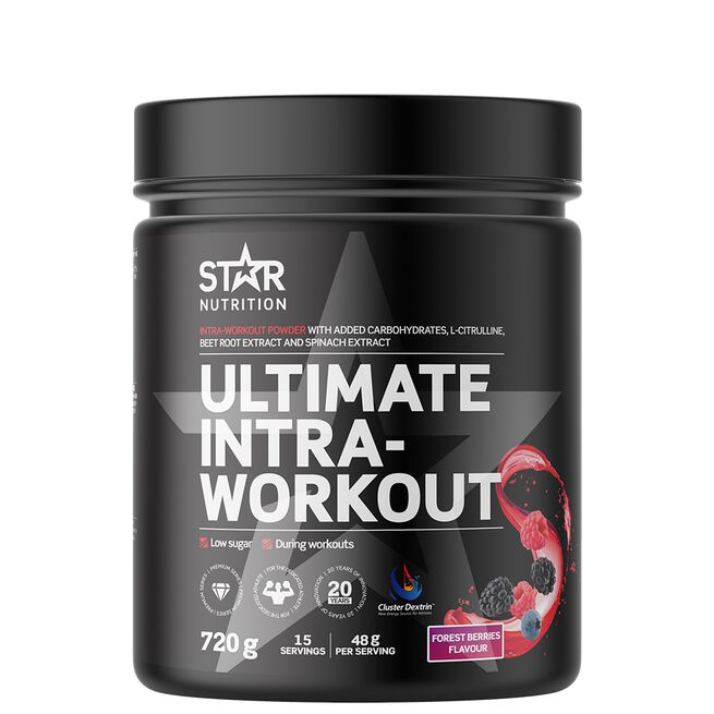 Ultimate Intra Workout Kulhydrat Pulver 720 g Forest Berries