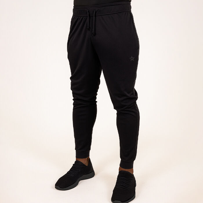 Star Mesh Bukser Sort