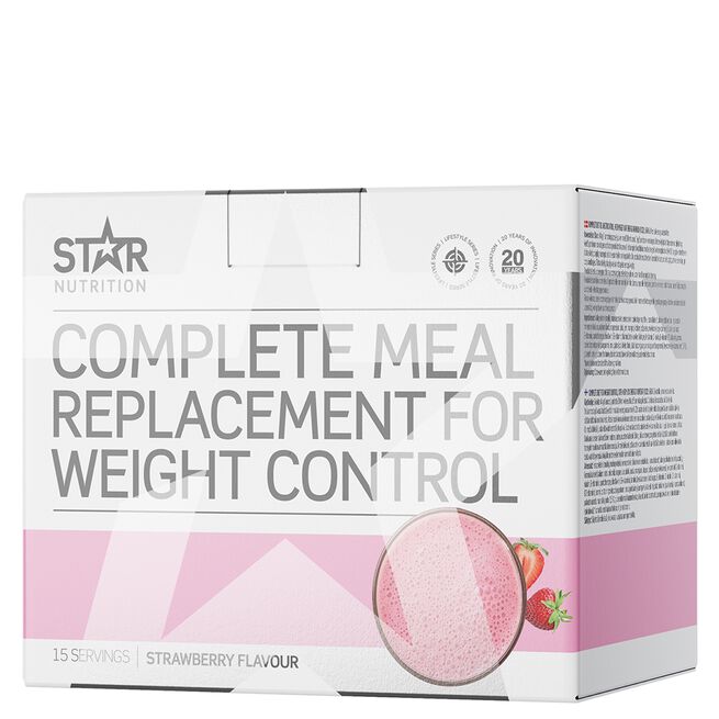 Complete Meal Måltidserstatning Vægtkontrol 15 portioner Jordgubb