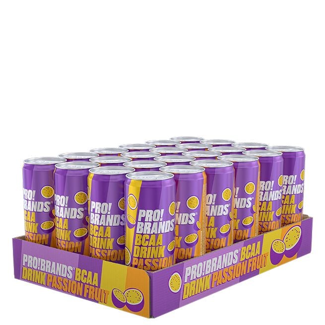 24 x BCAA Energidrik 330 ml Passionfruit