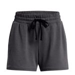 Under Armour UA Rival Terry Shorts, Jet Gray