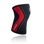RX Knee Sleeve, 3mm, Black/Red, 