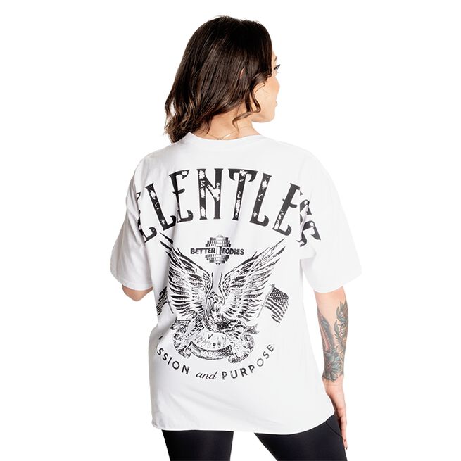 Relentless Oversized T-shirt Hvid