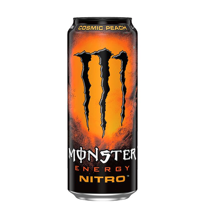 24 x Monster Energy Drink 50 cl Nitro Cosmic Peach